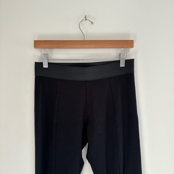 Carlisle Pull-On Flat Front Stretch Legging Pants Black 2 - Picture 3 of 5